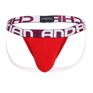 Фото - Червоні чоловічі труси джоки Hang-Free Jock від Andrew Christian - Men box