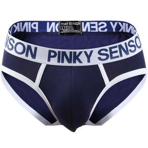 Фото - Мужские трусы брифы Pinky Senson темно-синего цвета - Men box