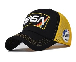 Фото - Літня кепка від бренду Narason із нашивкою NASA - Men box
