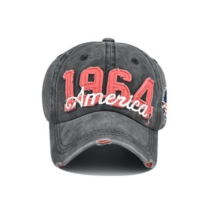 Фото - Черная молодежная бейсболка Narason с логотипом America - Men box