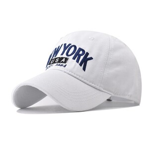 Фото - Біла молодіжна бейсболка Narason з лого New York - Men box
