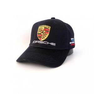 Фото - Чоловіча бейсболка Sport Line темно-синя з лого Porsche - Men box