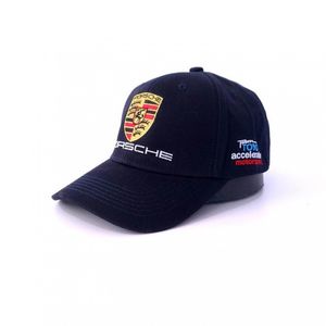 Фото - Чоловіча бейсболка Sport Line темно-синя з лого Porsche - Men box