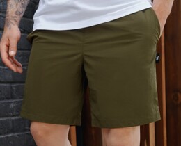 Фото - Однотонні шорти кольору хакі Staff khaki basic - Men box