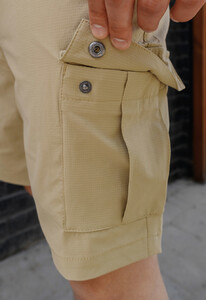 Фото - Базові шорти бежевого кольору Staff cargo nek beige - Men box