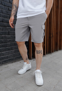 Фото - Світло-сірі шорти карго Staff cargo nek light gray - Men box