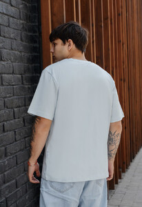 Фото - Світло-блакитна футболка Staff light blue oversize - Men box