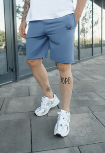 Фото - Шорти синього кольору із логотипом Staff blue logo - Men box