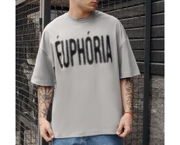 Фото - Футболка з текстовим принтом Staff euphoria oversize - Men box