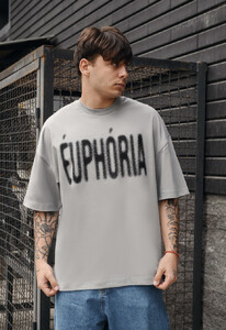 Фото - Футболка з текстовим принтом Staff euphoria oversize - Men box