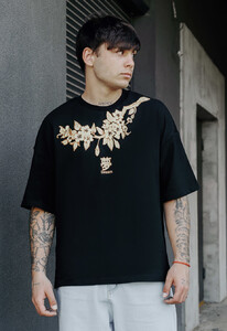 Фото - Футболка з рослинним принтом Staff dream oversize - Men box