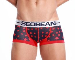 Фото - Мужские боксеры  Seobean.  Цвет темно-синий - Men box