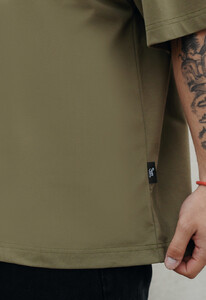 Фото - Оверсайз футболка кольору хакі Staff khaki basic oversize - Men box