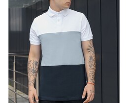 Фото - Мужская трехцветная футболка-поло Staff colors - Men box