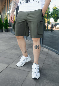 Фото - Шорти карго кольору хакі Staff cargo bagi khaki - Men box