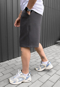 Фото - Чоловічі сірі шорти на літо Staff nes dark gray - Men box