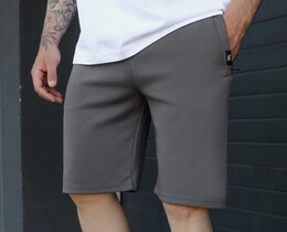 Фото - Серые мужские трикотажные шорты Staff wh gray - Men box