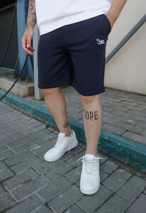 Фото - Темно-сині шорти з брендованим логотипом Staff dje navy logo - Men box