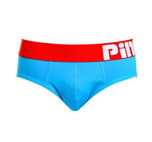 Фото - Стильні бріфи блакитного кольору Pink Hero - Men box