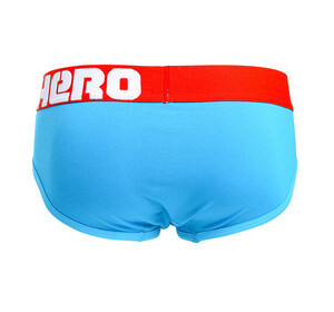 Фото - Стильні бріфи блакитного кольору Pink Hero - Men box