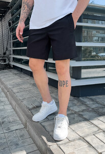 Фото - Повсякденні чорні шорти Staff cl black - Men box