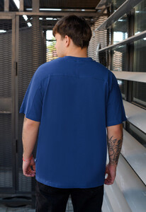 Фото - Однотонна чоловіча футболка Staff navy reglan - Men box