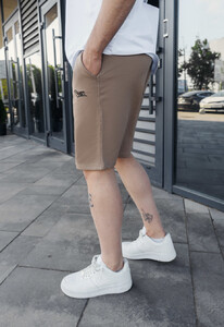 Фото - Трикотажні шорти із логотипом Staff dje brown logo - Men box