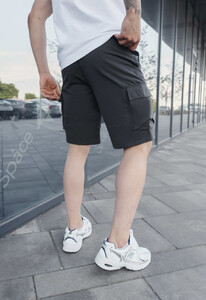 Фото - Темно-серые шорты в стиле карго Staff cargo co dark gray - Men box