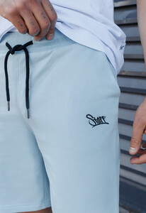 Фото - Світло-блакитні чоловічі шорти Staff dje light blue logo - Men box