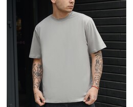 Фото - Повсякденна футболка у сірому кольорі Staff gray basic - Men box