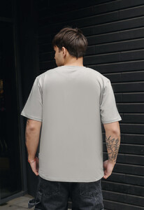 Фото - Повсякденна футболка у сірому кольорі Staff gray basic - Men box