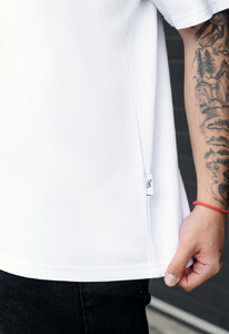 Фото - Біла оверсайз футболка Staff white basic2 oversize - Men box
