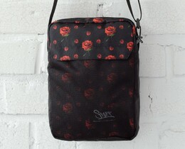 Фото - Черная сумка через плечо с розами Staff cr rose - Men box