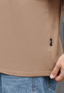 Фото - Повседневная футболка Staff brown basic oversize - Men box