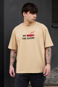 Фото - Оверсайз футболка з текстовим принтом Staff future oversize - Men box