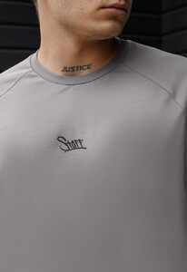 Фото - Сіра футболка із брендовим логотипом Staff gray logo - Men box