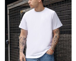 Фото - Універсальна біла футболка Staff white basic - Men box