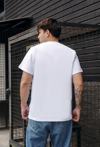Фото - Універсальна біла футболка Staff white basic - Men box