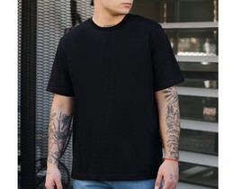 Фото - Повсякденна чорна футболка Staff black basic - Men box