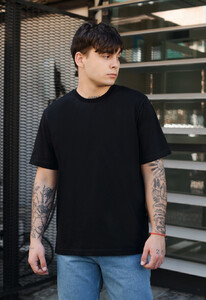 Фото - Повсякденна чорна футболка Staff black basic - Men box