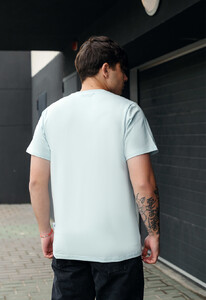 Фото - Однотонна світло-блакитна футболка Staff light blue basic - Men box