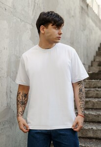 Фото - Біла футболка з морським принтом Staff coast - Men box