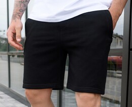 Фото - Трикотажные шорты с лампасами Staff black lampas logo2 - Men box