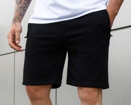Фото - Мужские шорты с лампасами Staff black lampas logo3 - Men box
