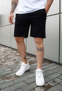 Фото - Чоловічі шорти із лампасами Staff black lampas logo3 - Men box