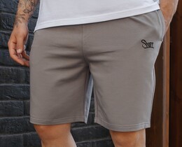 Фото - Базовые шорты на лето с логотипом Staff gray logo - Men box