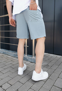 Фото - Светло-синие пляжные шорты Staff light blue basic - Men box