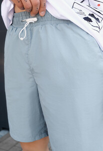 Фото - Светло-синие пляжные шорты Staff light blue basic - Men box