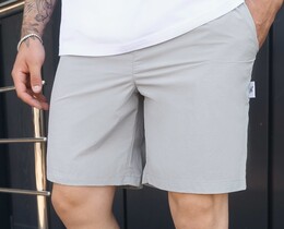 Фото - Світло-сірі пляжні шорти Staff light gray basic - Men box