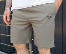 Фото - Шорти оливкового кольору Staff grey olive logo - Men box